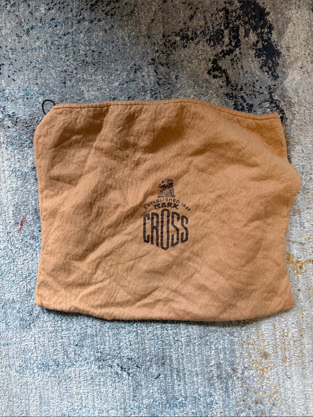 Mark Cross Branded Tan Men’s Dust Bag